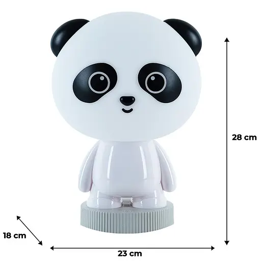 Світильник-нічник Kite LED з акумулятором Panda білий (K24-490-3-1) - фото 5