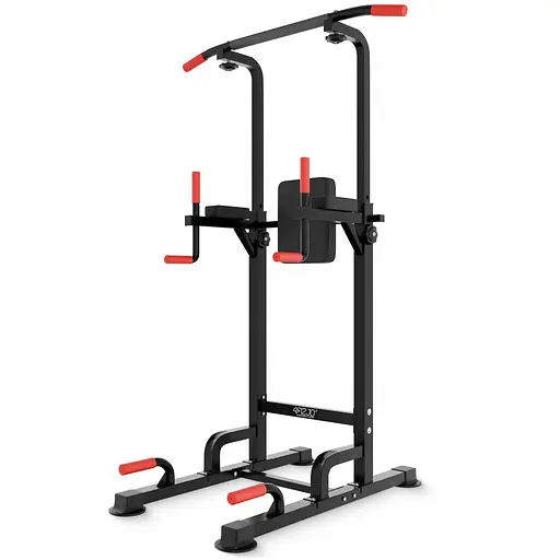 Багатофункціональна стійка для підтягувань 4FIZJO Pro регульована Black (P-5905973402620) - фото 1