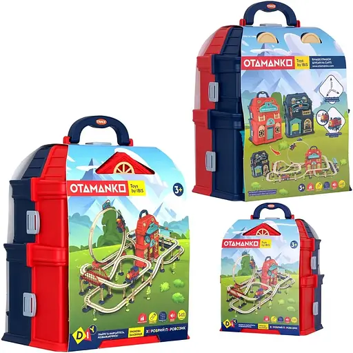 Игровой набор Otamanko Храбрый Паровозик трюковая железная дорога 142 детали - фото 10