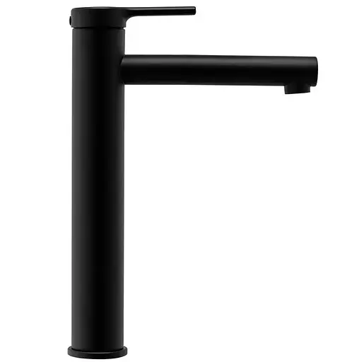 Смеситель для умывальника Rea Pixel black высокий REA-B6214 Черный матовый - фото 2
