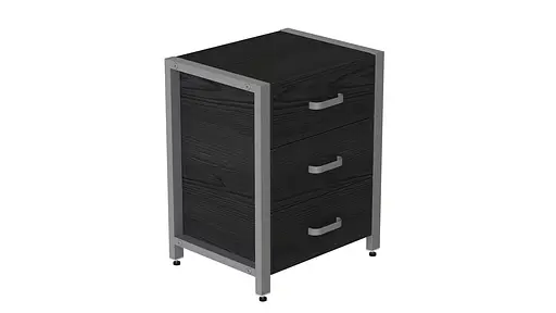 Тумба універсальна Вів'єн 3 50x41x40 сірий ДСП Сосна Кембра 16мм FRD-104200