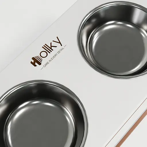 Hollky Base XL40 — миски на підставці для великих собак (2 × 1,8 л, висота 40 см) - фото 6