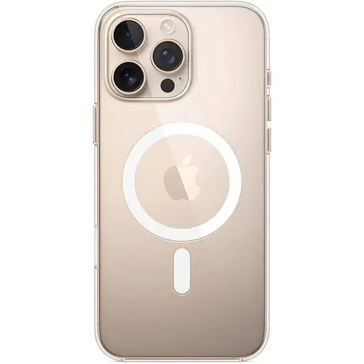Оригинальный прозрачный чехол Apple Clear Case with MagSafe для Iphone 16 Pro Max (6.9") Clear MA7F4ZM/A - фото 9