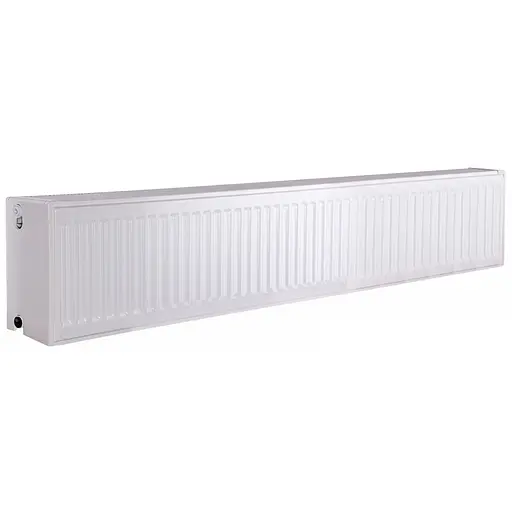 Радіатор сталевий панельний Kalite 33 низ/справа 300x1600 (без INNER) 000022658, Білий - фото 1