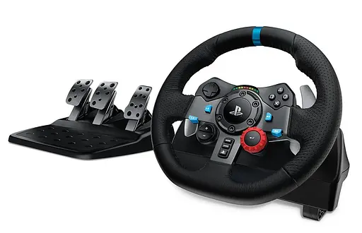 Кермо і педалі Logitech G29 Driving Force Racing Wheel (941-000112) Black - фото 1