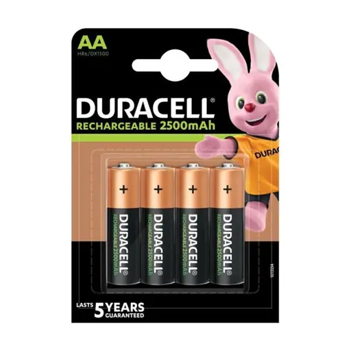 Аккумулятор Duracell HR6 2500mAh (4шт) - фото 1
