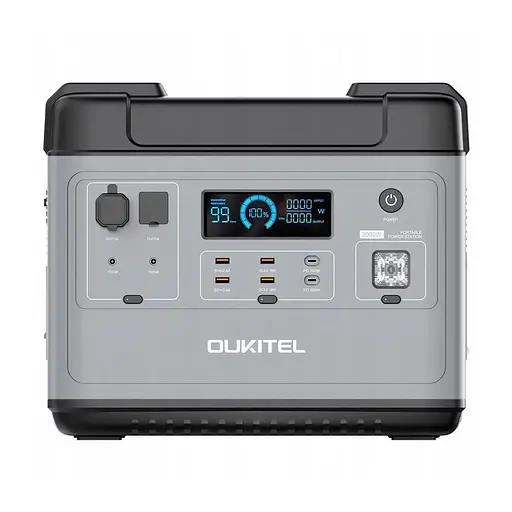 Портативна зарядна станція OUKITEL P2001E 2000W 2000Wh (42-00098) - фото 2