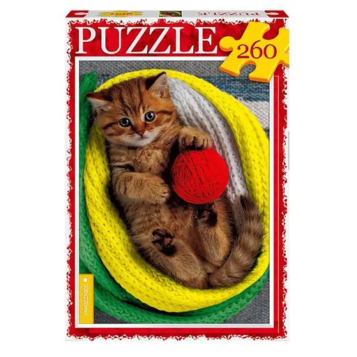 Пазл класичний Котик С260-14-06, 260 елементів