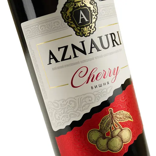 Вино Aznauri Cherry вишня червоне напівсолодке 0.75 л - фото 5