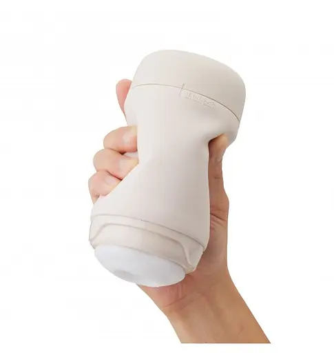 Мастурбатор Tenga Puffy Latte бежевий - фото 2
