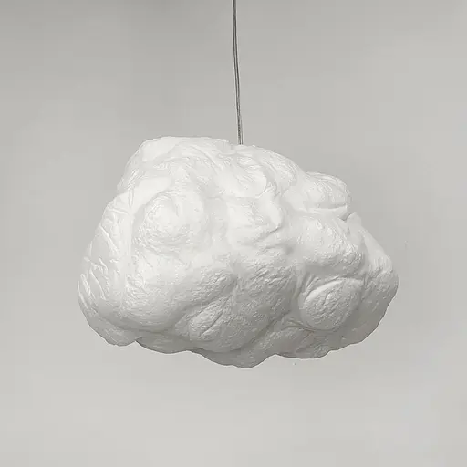 Підвісний світильник із плафоном-хмарою 40х20 см | Line F | Арт. MJ213-300 - фото 6