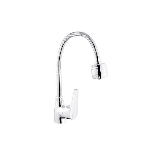 Смеситель для кухни с гибким изливом Kroner KRM Odra - C039-1 CV021200 Хром - фото 1