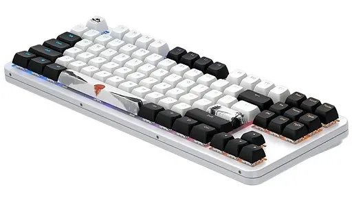 Клавіатура Dark Project ALU87 Fuji II (V2) ENG/UA Mechanical White (DPKB_FUJI_87_ANSI_UA) - фото 6