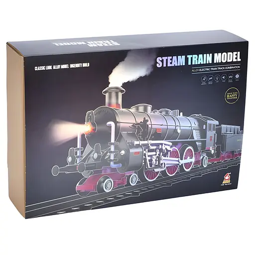 Детская железная дорога Baby Toys Steam Train Model (22922)
