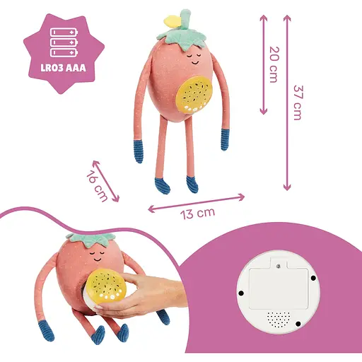 Нічник проекційний Badabulle м’яка іграшка Бернабі (B015018) - фото 10