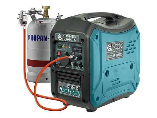 Інверторний генератор газ/бензин Konner&Sohnen 1.8/2 кВт KS 2000iG S - фото 2