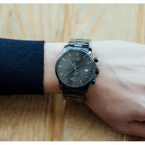 Чоловічий наручний годинник Cheetah Mars Black - фото 8