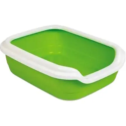 Туалет Природа Comfort L для кошек 49х39х15 см (зеленый) - фото 1