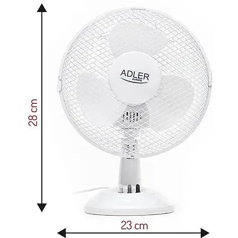 Вентилятор 23см Adler AD 7302 - фото 7