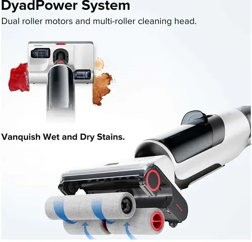 Пилосос вертикальний RoboRock Dyad Wet and Dry Vacuum Cleaner - фото 11