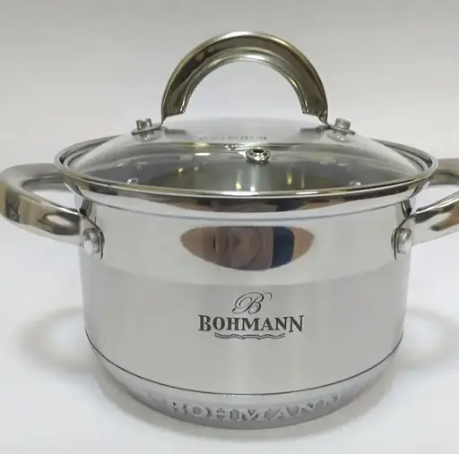 Набір каструль з кришками Bohmann BH-0716, 8 предметів - фото 4
