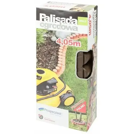 Палисад садовый Prosperplast Palisada 4.05 м коричневый - фото 4