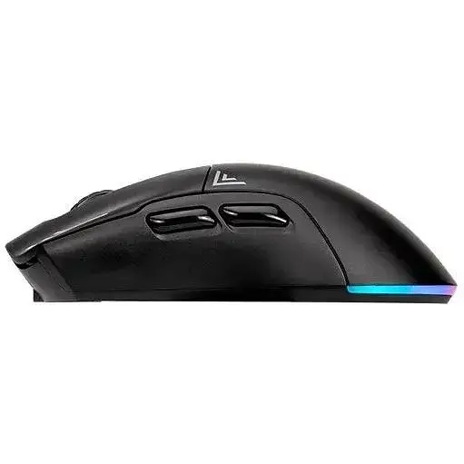 Комп'ютерна миша Marvo M803W BK 500mAh RGB підсвічування 6 кнопок 2.4G Type-C бездротова ігрова чорна - фото 2
