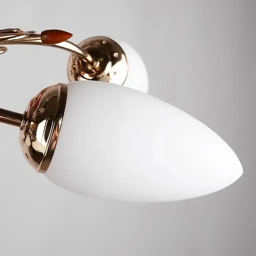 Люстра стельова Brille класична E27 60W BR (LK-410C/5) - фото 2