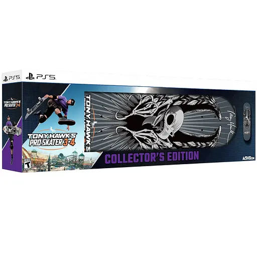 Гра Sony PlayStation консольна PS5 Tony Hawk Pro Skater 3+4 Collector's Edition, BD диск
