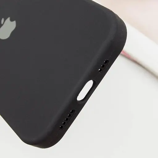 Чехол Epik Silicone Case Full Protective AA для Apple iPhone 16, 6.1 Черный/Black - фото 6