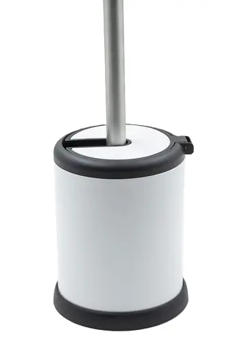 Йоржик для унітазу підлоговий Mixxus Topper-TB0201 white MI7094, Білий матовий - фото 8