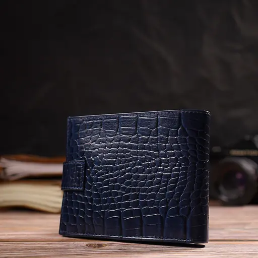 Мужской кожаный кошелек Canpellini 12.2х9.5х2 см acs0025618 - фото 7