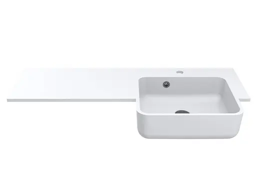 Умивальник Miraggio Fontana R matt 0001894, Білий матовий - фото 4