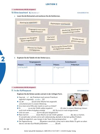 Sicher! aktuell B2 Arbeitsbuch mit MP3-CD - фото 5