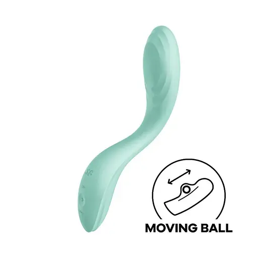 Вибратор для точки G Satisfyer Rrrolling Pleasure 22 см мятный - фото 3