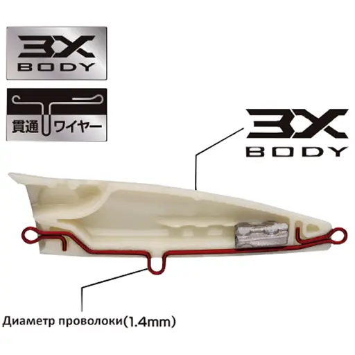 Воблер Shimano Coltsniper Rock Pop 90F 90 мм 23.0 г #06T Konoshiro - фото 3