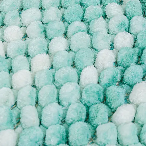 Килимок для ванної Home Line Shady біло-бірюзовий 60х90 см (166436) - фото 2