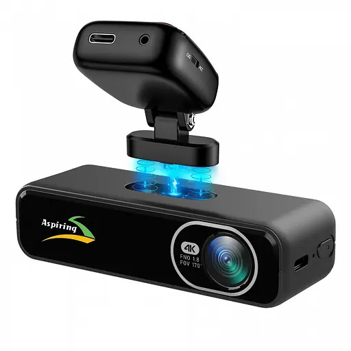 Відеореєстратор Aspiring AT320 UHD 4K, Speedcam, WiFi, GPS