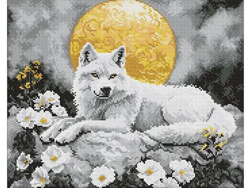 Алмазна мозаїка Ideyka Під світлом місяця (40х50 см) - фото 1