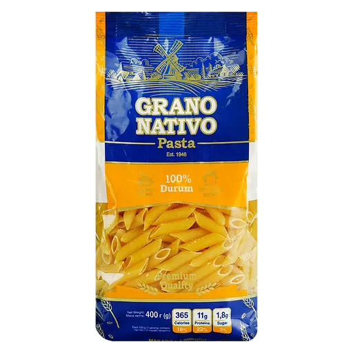 Макаронные изделия Grano Nativo Перья 400 г
