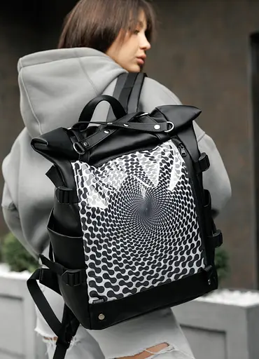 Жіночий рюкзак Sambag ROLLTOP HACKING 41 x 30 x 16 см (24460122) - фото 4