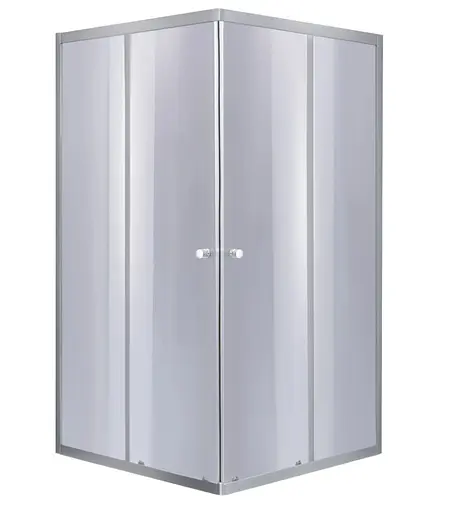 Набор Lidz Душевая кабина Wawel SC90x90.SAT.LOW.GR, квадратная, стекло тонированное 4 мм + Душевой поддон Kapielka ST90x90x14 - фото 2