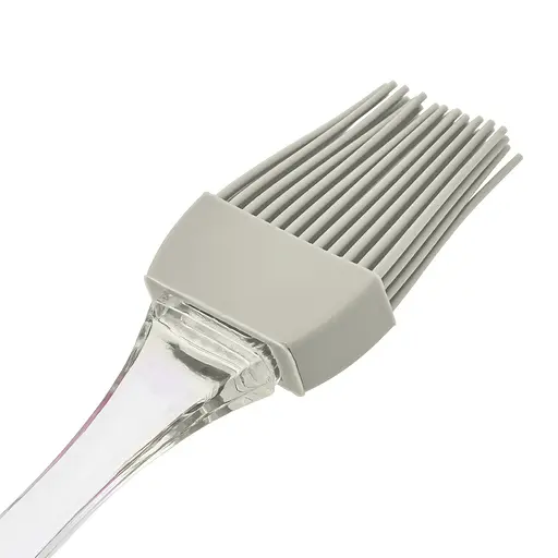 Пензлик кондитерський силіконовий для випічки маленький 17 см, Kitchen Master Сірий 86503 - фото 9