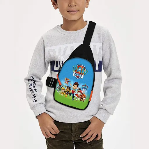 Сумка через плече дитяча Щенячий патруль 29х17 см сумка слінг для хлопчика (02291)