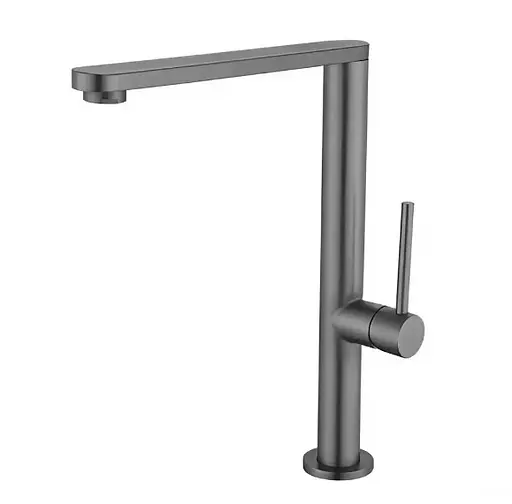 Змішувач для кухні Wezer EKO4G-01 GUNGREY - фото 1