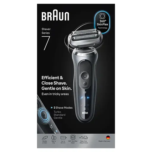 Електробритва Braun 72-G1200s Flex Wet&Dry Series 7 (00000056099) - фото 7