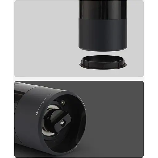 Подрібнювач солі та перцю HuoHou Electric Grinder Charging Type HU0200 Black [139100] - фото 2