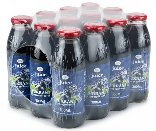 Сік Смородиновий 0,300 мл. 12 шт. в упаковці - фото 1