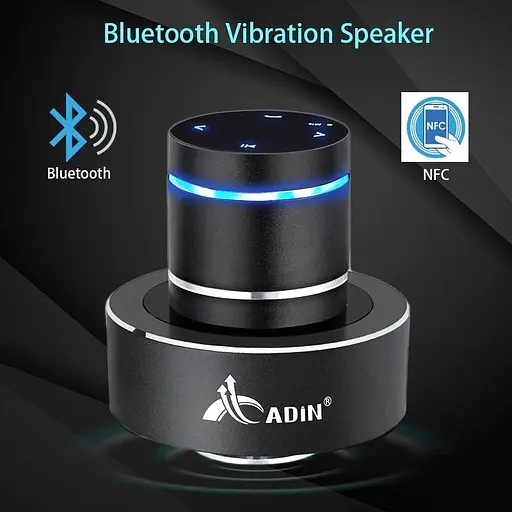 Вібро колонка bluetooth резонансна Adin S8BT 26W (100162) - фото 6