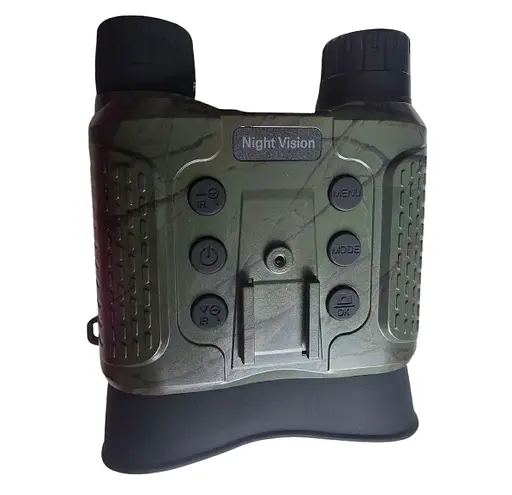Прибор (бинокуляр) ночного видения NV8160 (до 400м) с креплением на голову и шлем (Камуфляж) - фото 3
